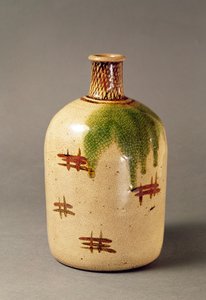 Bottiglia di sake, da Oribe